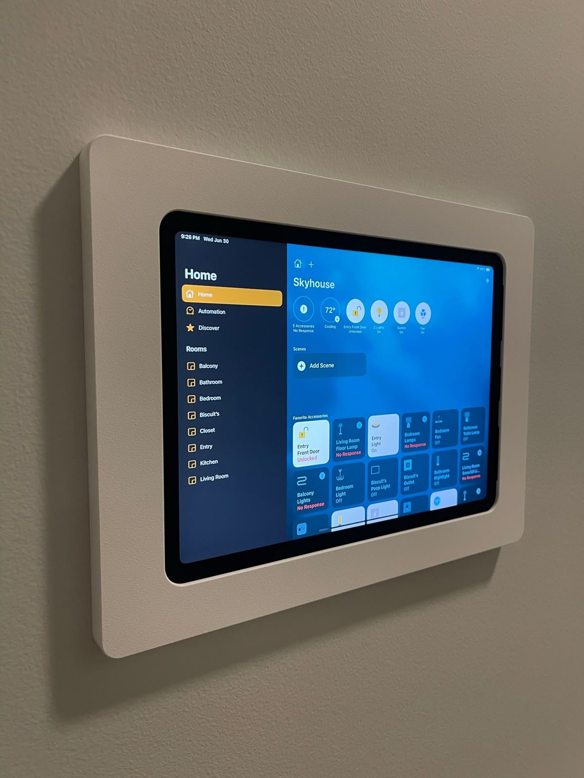 نظام تحكم بالفيلا متوافق مع Apple HomeKit